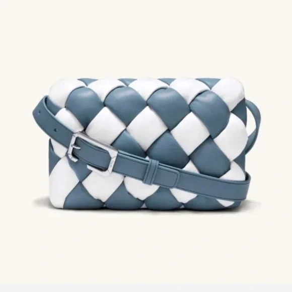 JW PEI Maze Bag - White & Blue NWT - Picture 1 of 9